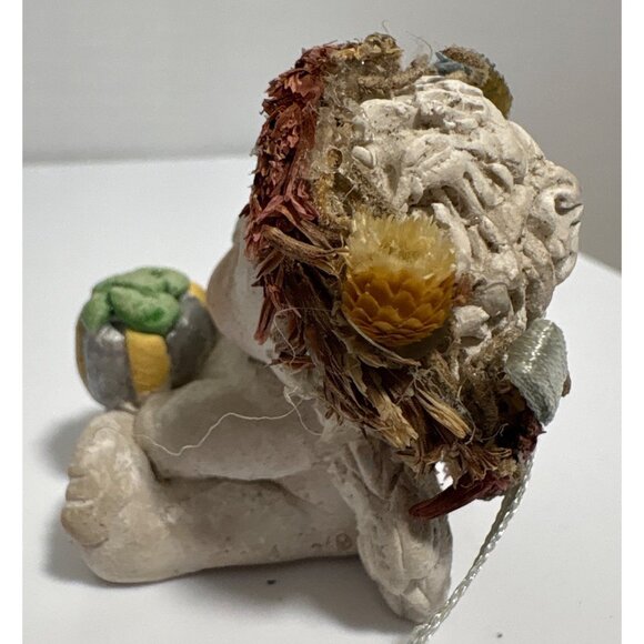 Cast Art Industries Dreamsicle Cherub with Present. 1.5” Vintage 1996 - Picture 6 of 9